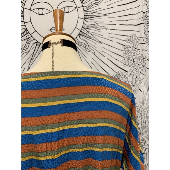 🌈 SOLD Amazing Vintage stripes dress - Picture 7 of 11